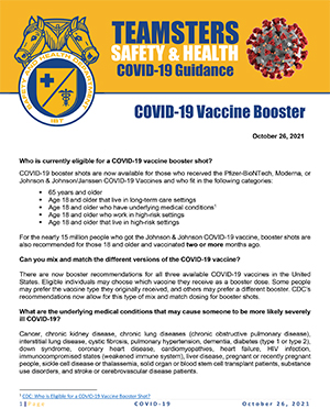 COVID-19 Vaccine Booster image