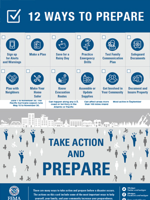 FEMA 12 Ways tor Prepare image