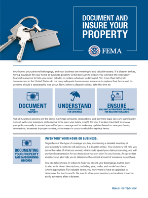 FEMA Document and Insure your property image